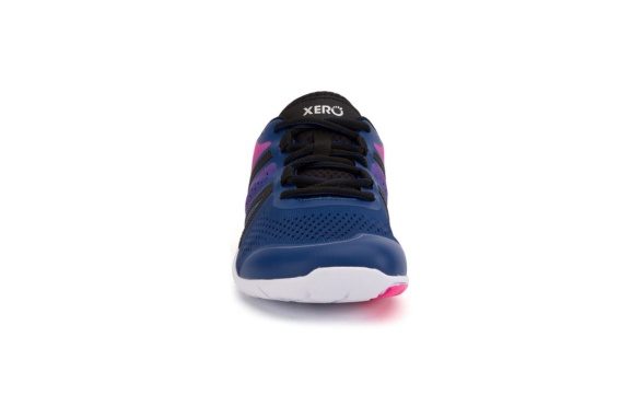 Xero Shoes HFS vegan running womens purple pink black laces lightweight barefoot
