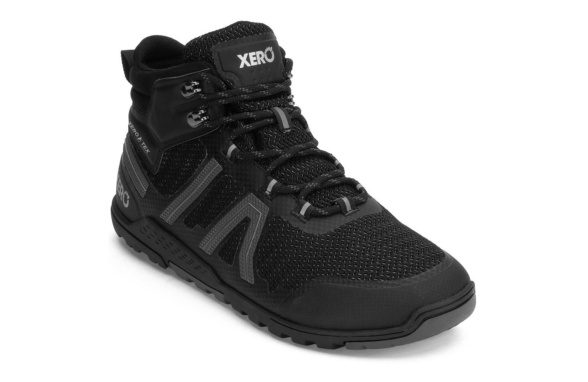 Xero Shoes Xcursion Fusion matkasaapad vegan veekindel membraan kummitald mustad helkurdetailid paljajalujalanõud