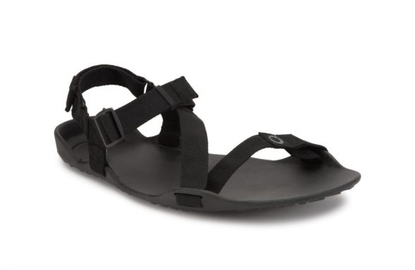 Xero Shoes Z-Trek men sandal vegan black lightweight barefoot