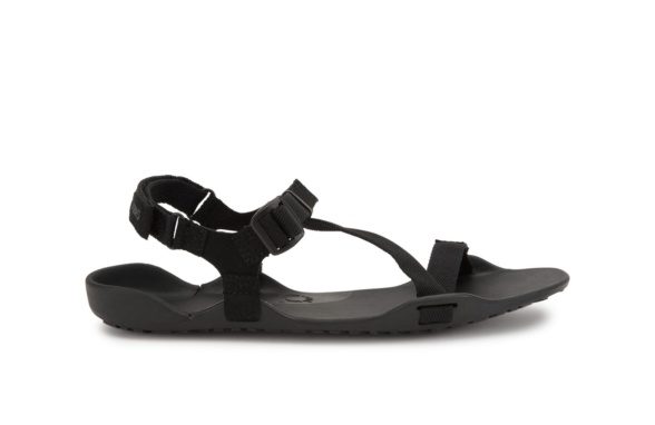 Xero Shoes Z-Trek men sandal vegan black lightweight barefoot