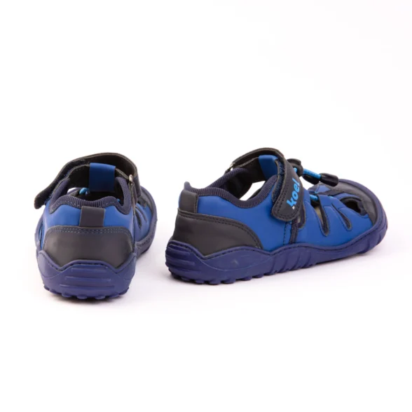 Koel Madison Vegan dark blue elastic laces sporty sandals lightweight barefootshoes