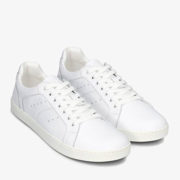 Groundies Universe Pure All White unisex barefoot sneakers