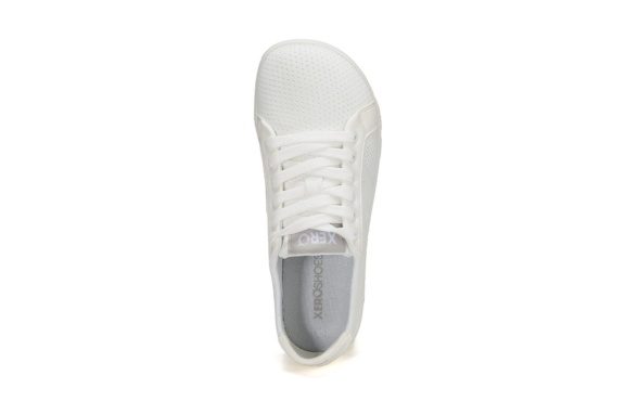 Xero Shoes Dillon valged vegan tekstiil tennised paljajalujalanõud
