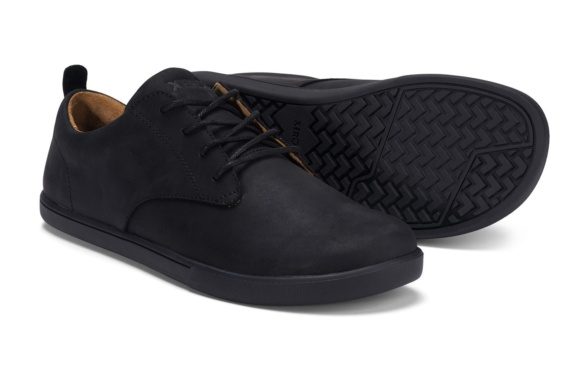 Xero Shoes Glenn mustad nahk viisakas tänavaking paljajalujalanõud