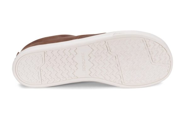 Xero Shoes Glenn pruun valge tald nahk viisakas tänavaking paljajalujalanõud