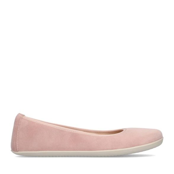 Groundies Lily Light Pink leather classical ballerinas lightweight barefoot shoes