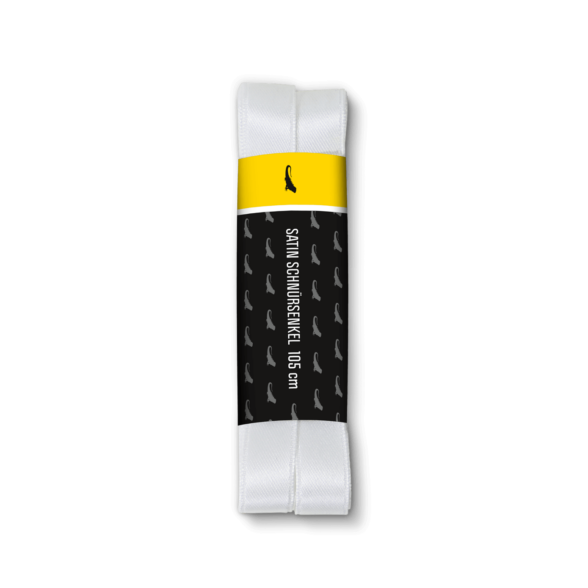 leguano satin laces white