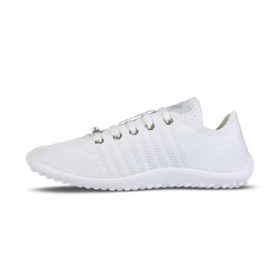 leguano go white casual shoes all-white laces flexible lightweight barefoot shoes