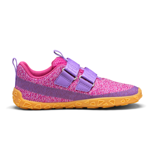 Affenzahn sneakers pink velcros vegan rubber sole lightweight barefootshoes