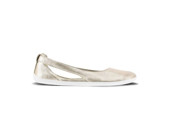 be lenka bellissima 2.0 golden balerinas festive leather barefoot shoes