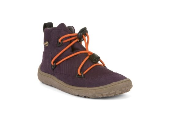 froddo barefoot purple orange laces elastic laces membrane barefoot shoes
