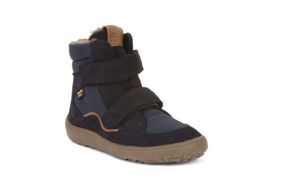 froddo barefoot tex winter boots blue membrane velcro barefoot shoes