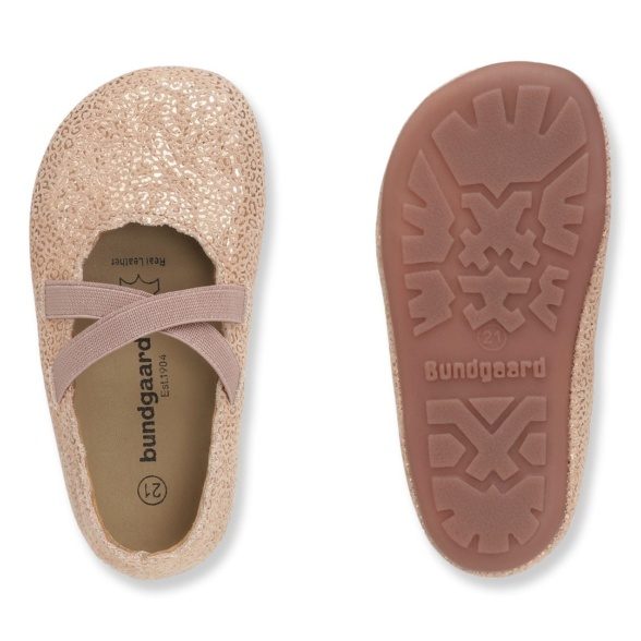 bundgaard tamara rose cloud pink balerinas rubber lightweight flexible barefoot shoes