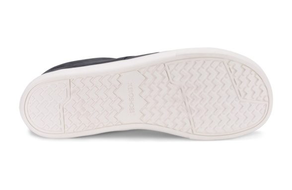 Xero Shoes Glenn mustad valge tald nahk viisakas tänavaking paljajalujalanõud