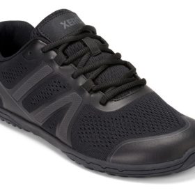 xero shoes HFS II all black training running laces barefoot shoes