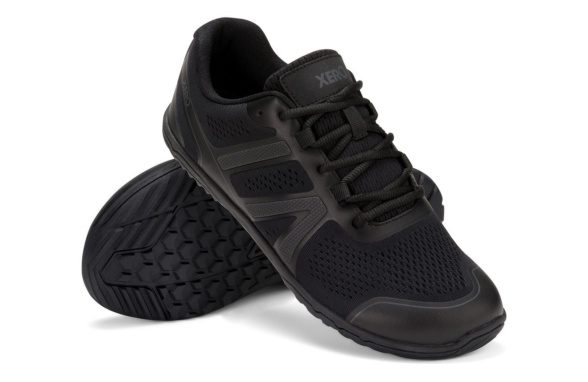 xero shoes hfs II üleni mustad treeningjalats jooksujalats paeltega paljajalujalanõud
