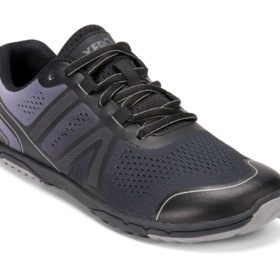 xero shoes HFS II dark grey training running laces barefoot shoes