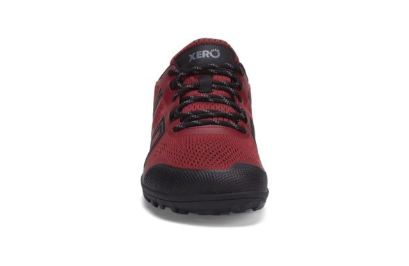 xero shoes mesa trail II red laces running sport workout barefoot shoes lightweight flexible