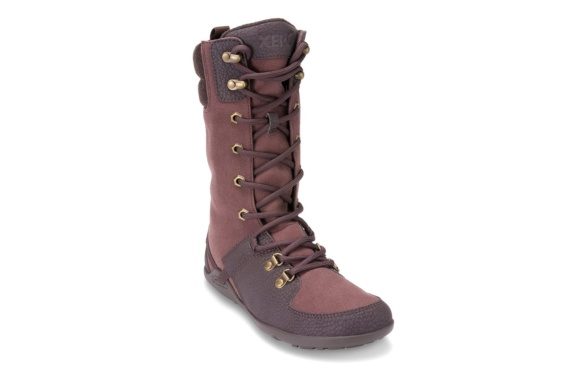 Xero Shoes Mika boots Chocolate Plum kõrged saapad talvesaapad flanellvooder kevadsaapad sügissaapad paljajalujalanõud