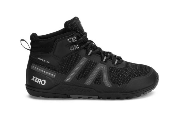 xero shoes xcursion fusion black laces hiking boots water-resistant barefoot shoes lightweight