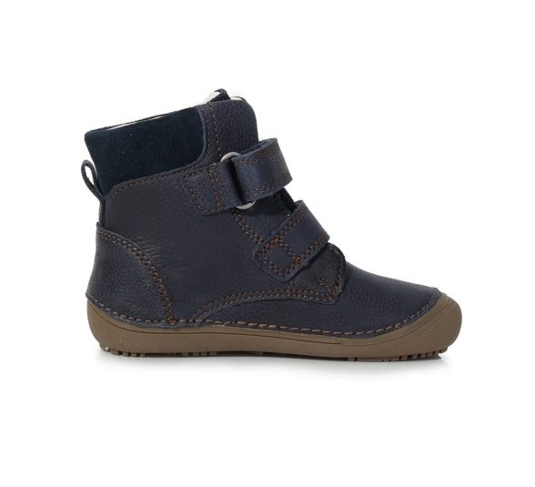 d.d.step dark blue autumn boots velcros lightweight flexible barefoot shoes
