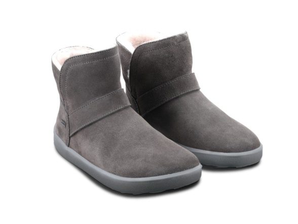 be lenka polaris all grey slip-on winter boots lightweight flexible barefoot shoes