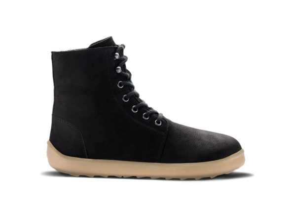 be lenka winter boots warm merino lining black rubber sole lightweight barefoot shoes