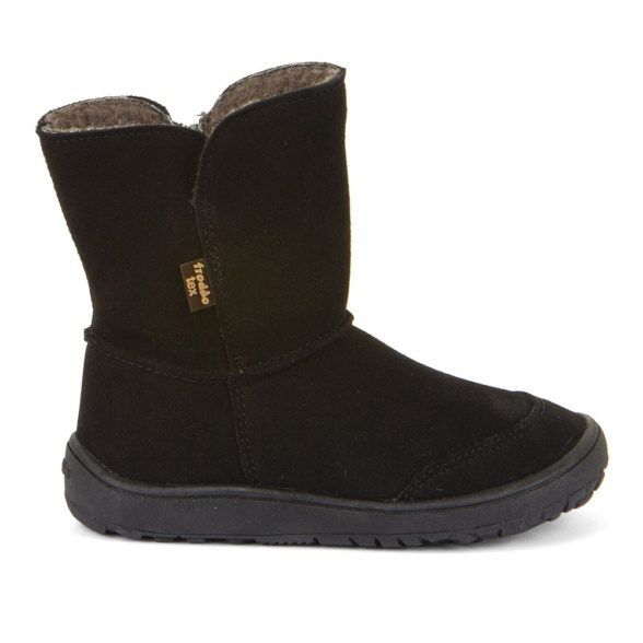 Froddo Barefoot Tex Suede winter boots Black (2024) - Image 2