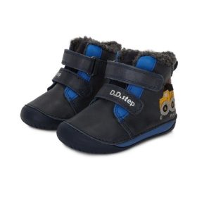 d.d.step royal blue winter boots wool lining velcros rubber soles truck picture lightweight flexible