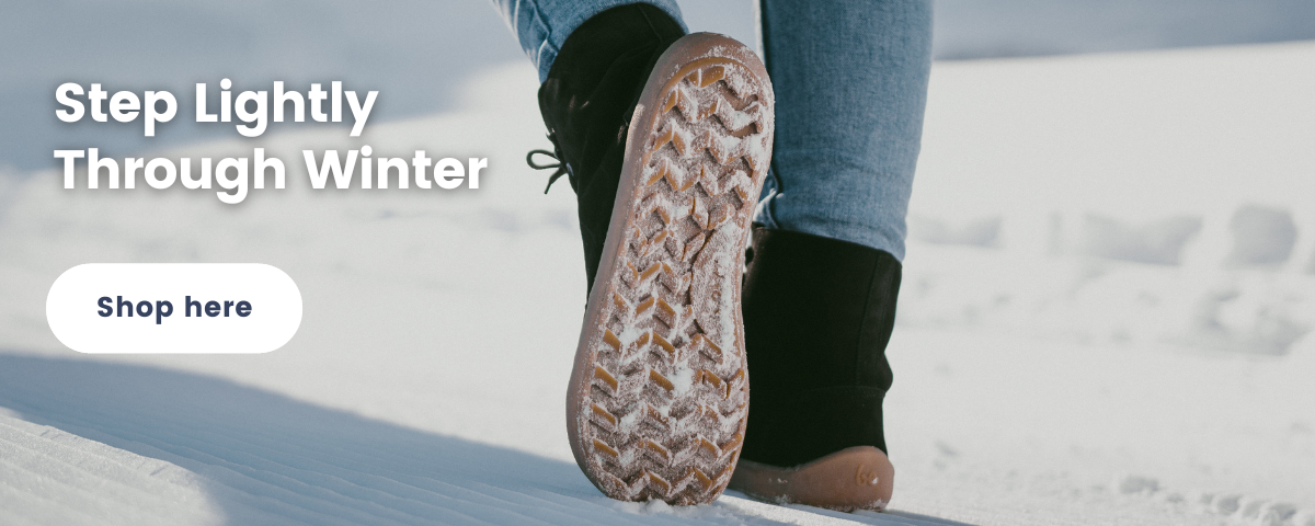 Barefoot shoes for winter. Foot friendly choice for every foot type. Shoes for wide feet.