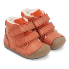 bundgaard winter orange boots velcros warm lining lightweight flexible barefoot shoes