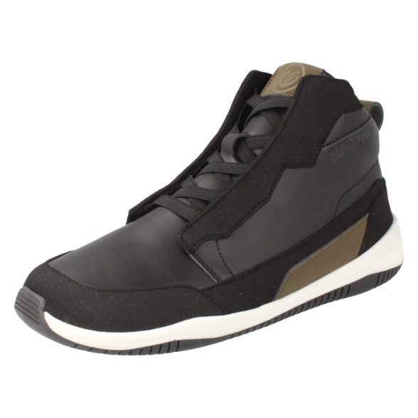 bLifestyle funkyStyle black stylish sneakers for youngsters