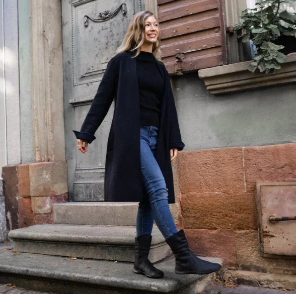 Groundies Odessa GX1 Wool Black winter boots - Image 6