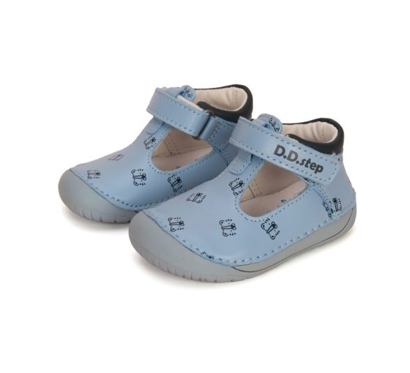 D.D.Step sandals Sky Blue Tiger