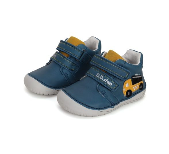 D.D.Step Boots Royal Blue Yellow Truck