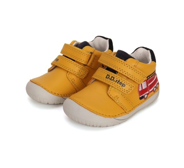 D.D.Step Boots Yellow Fire Truck