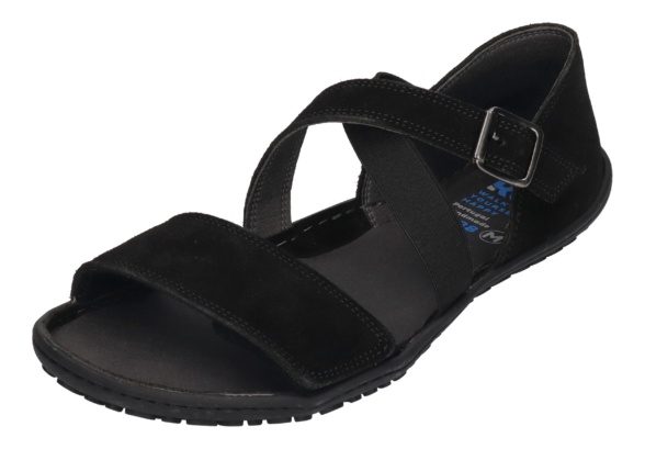Koel Isa Suede Black sandals - Image 2