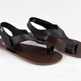 tikki soul vegan dark kvaliteetsest kunstnahast barefoot sandaalid