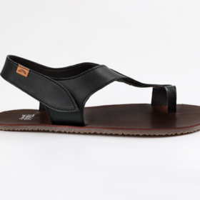 tikki soul vegan dark kvaliteetsest kunstnahast barefoot sandaalid