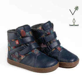 Lang.S Geo Vegan Blue winter boots