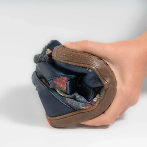 Lang.S Geo Vegan Blue winter boots - Image 4
