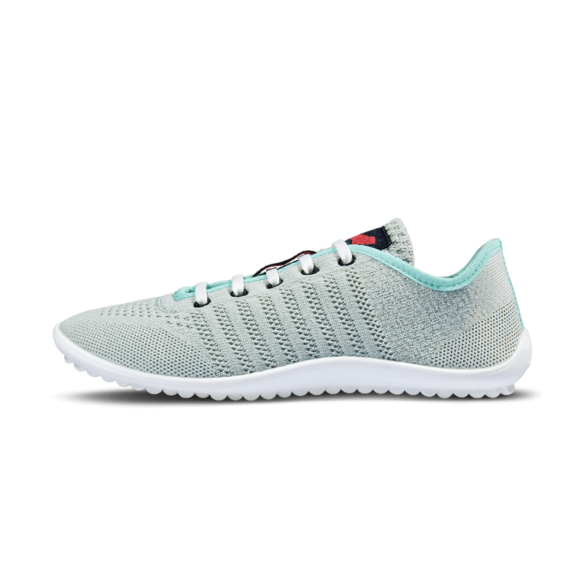 Leguano Go Mint lightweight, flexible lace-up barefoot casual shoes