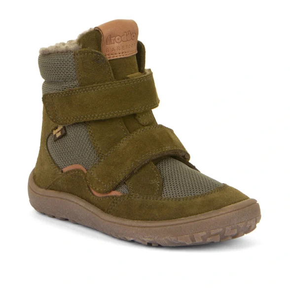 Froddo Barefoot Tex Winter Olive T (2024) winter boots