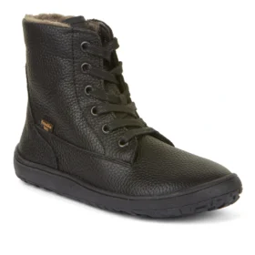 Froddo Barefoot Tex Laces Black (2024) winter boots