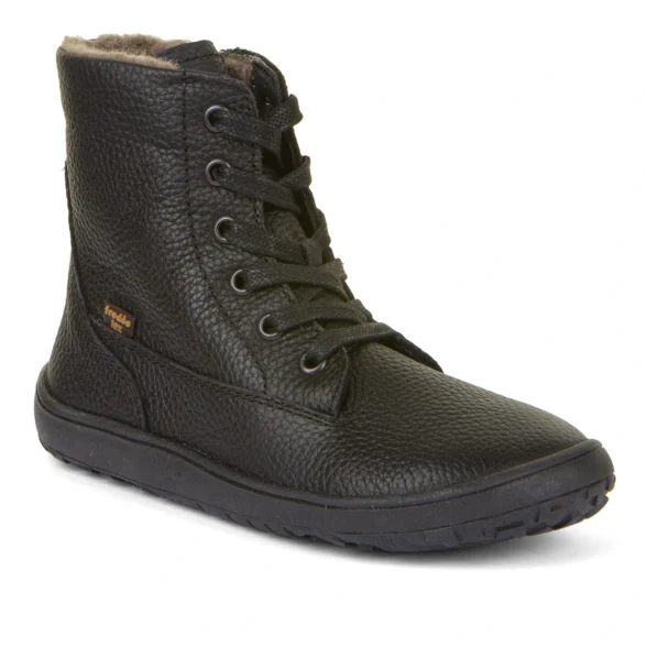 Froddo Barefoot Tex Laces Black (2024) winter boots