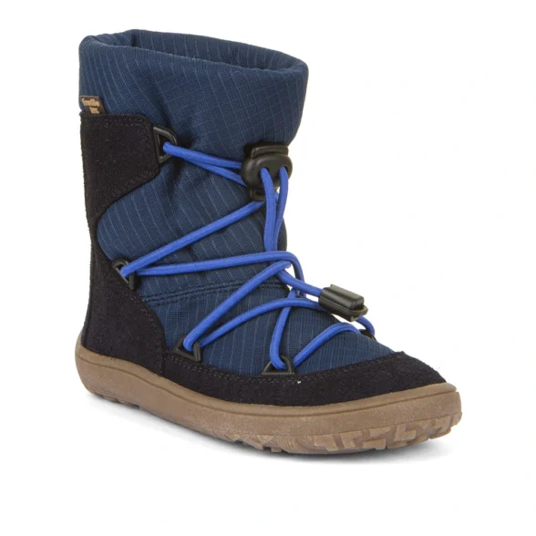 Froddo Barefoot Tex Track Wool Dark Blue (2024) winter boots