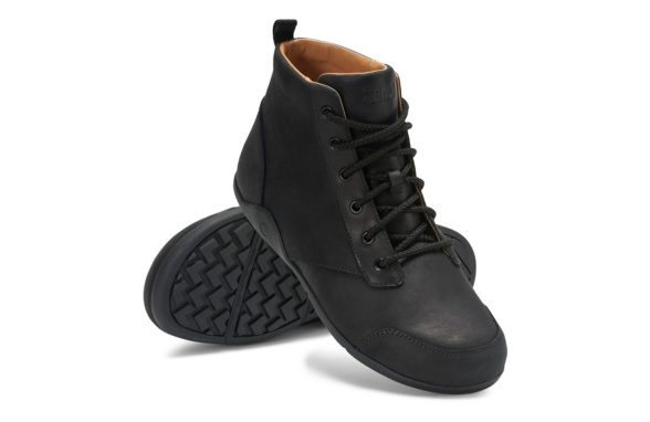 Xero Shoes Denver Leather-Lined Black men's boots