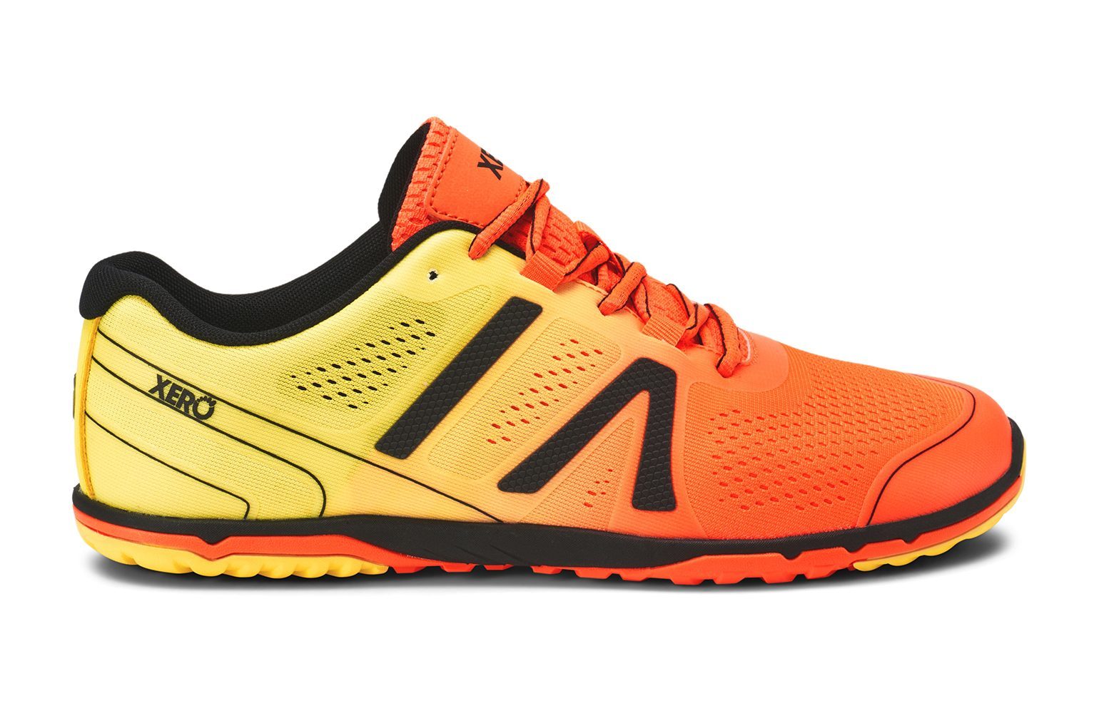 Xero Shoes HFS II Neon Orange Men Mugavik Barefoot