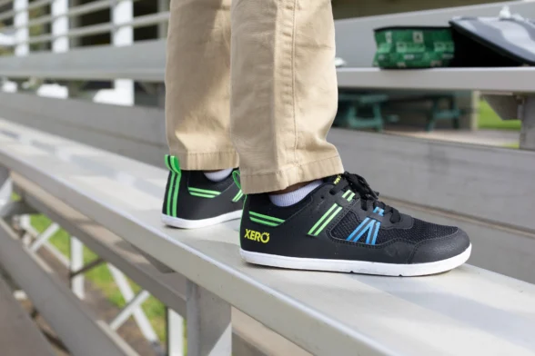 Xero Shoes Prio Youth Black/Lime