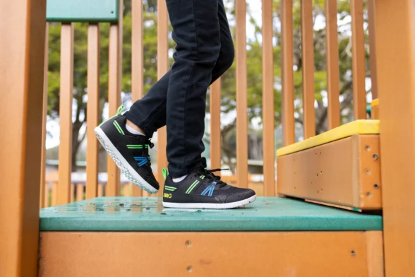 Xero Shoes Prio Youth Black/Lime - Image 13